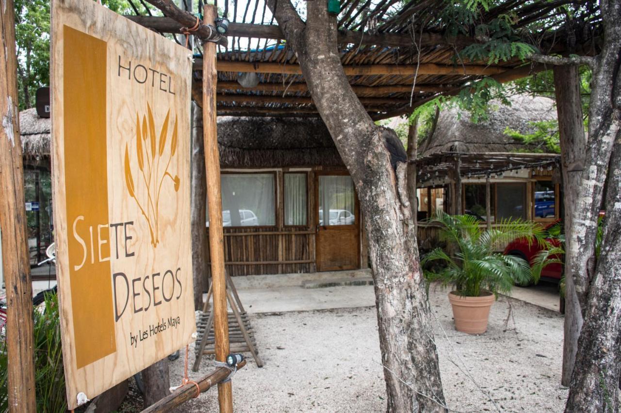 Hotel Siete Deseos Tulum Exteriér fotografie